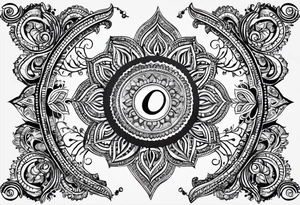 elements of nature
elements of engineering
OM symbol
Henna tattoo idea