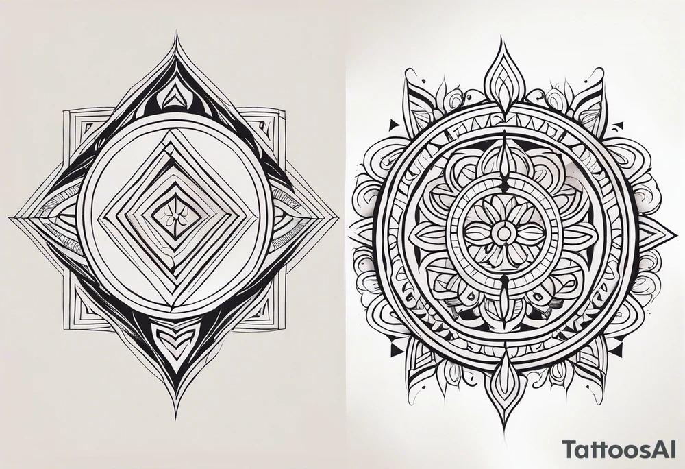 Tribal tattoo idea