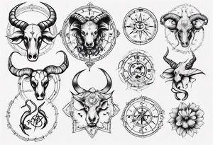 RKMSR, Punjab, cancer zodiac sign tattoo idea