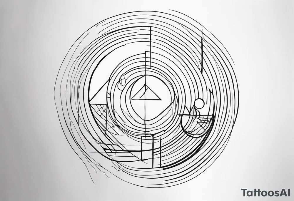 Abstract Art tattoo idea