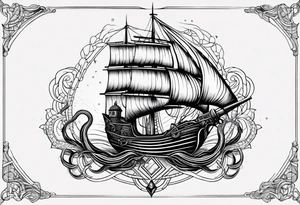 kraken tattoo idea