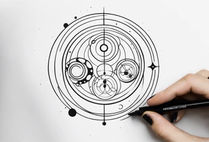 Gallifreyan tattoo idea