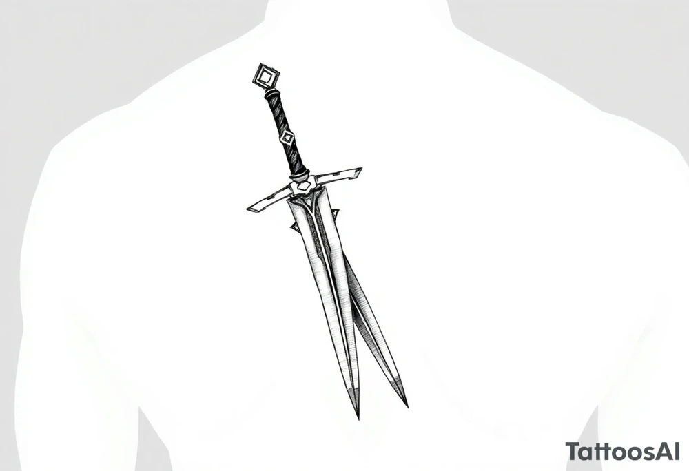 Final fantasy buster sword tattoo idea