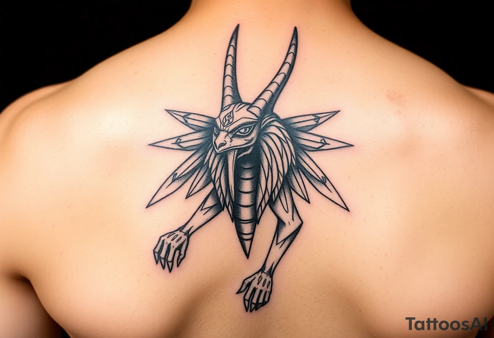 anubis tattoo idea