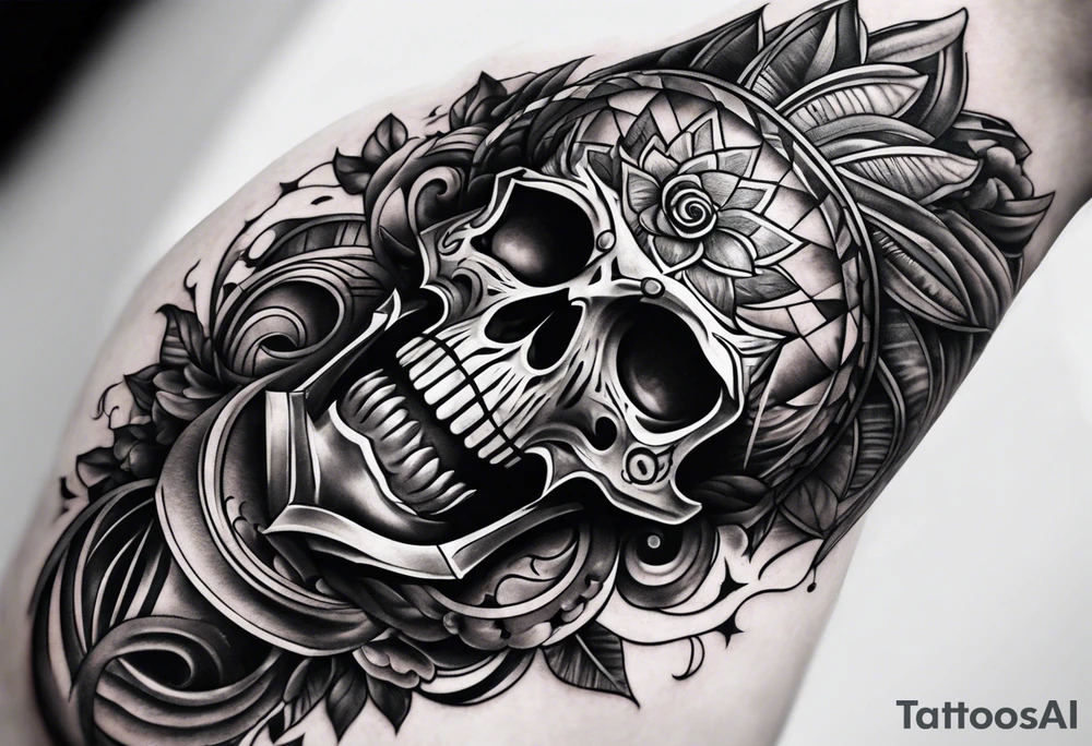 Reincarnation forearm tattoo tattoo idea