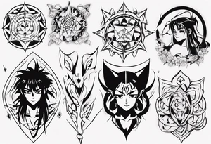 Inyasha tattoo idea