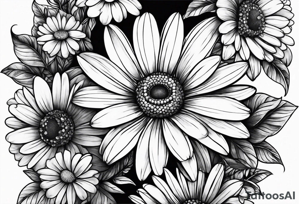 Daisy chain tattoo idea