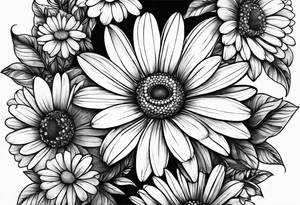 Daisy chain tattoo idea
