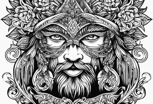 Wood stick tattoo idea