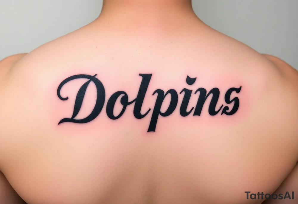 Dolpins tattoo idea