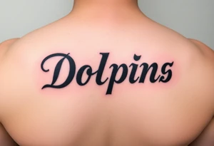 Dolpins tattoo idea