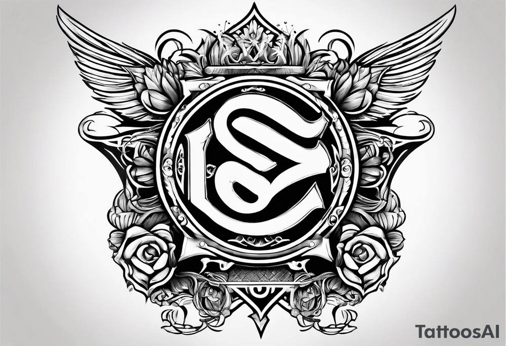 initials

S. C.  H.  J. tattoo idea