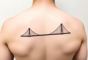 A visual representation of the einstein-Rosen bridge tattoo idea