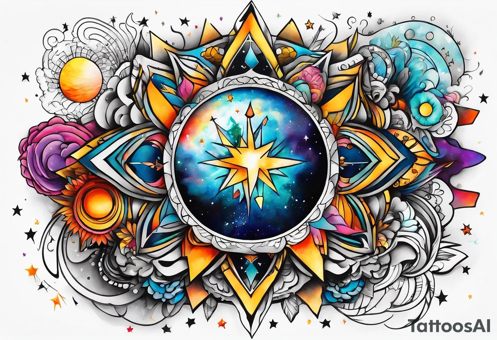 The Big Bang tattoo idea