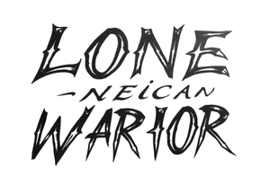 Lone Native American warrior tattoo idea