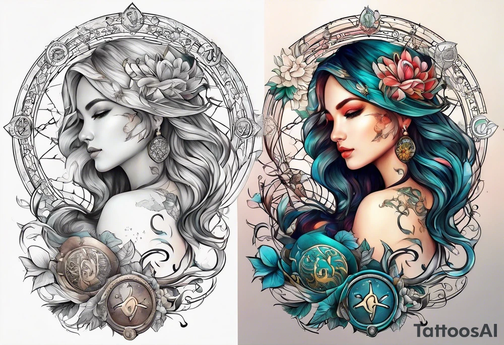 Zodiac tattoo idea