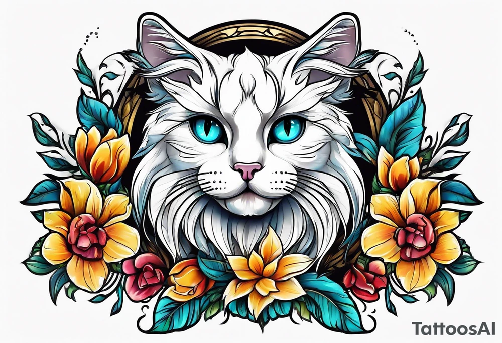 Cat tattoo idea