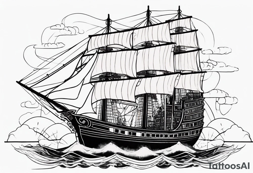 Ship
Albie and Crew tattoo idea