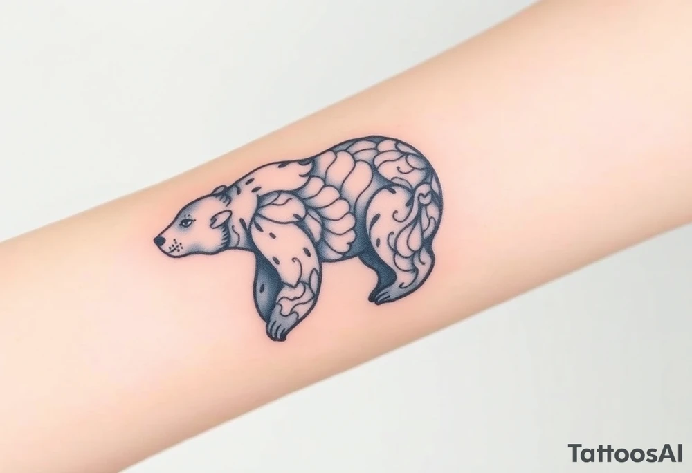 water bear tattoo idea