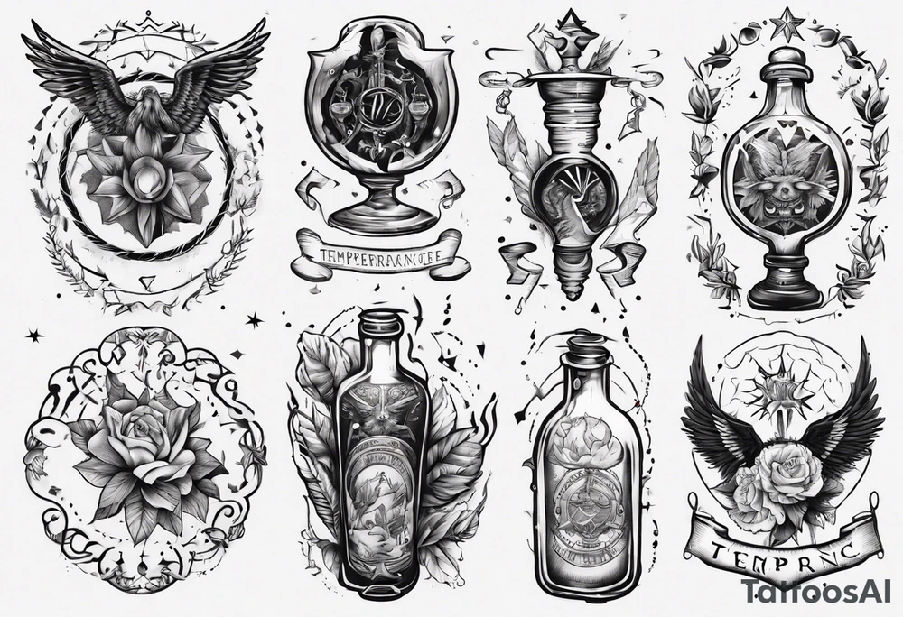 Temperance tattoo idea