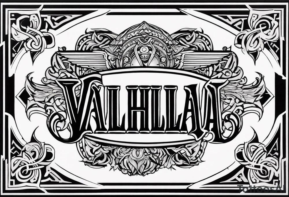 Valhalla tattoo idea