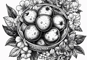 gum gum fruit one piece tattoo idea