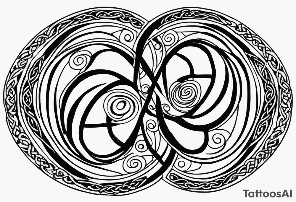 Celtic Spiral tattoo idea