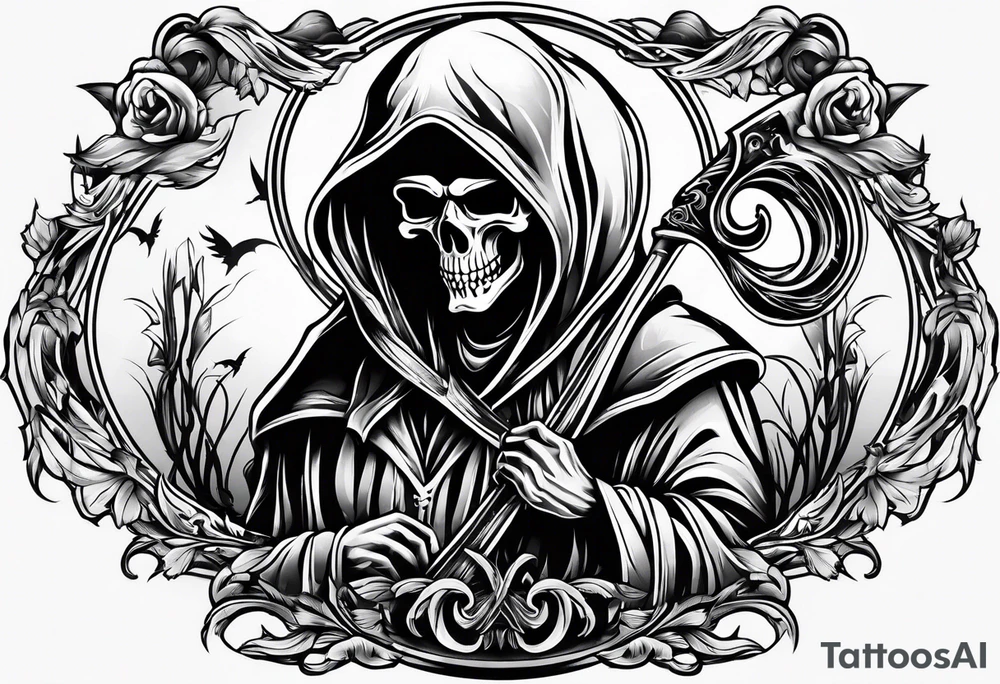 GRIM REAPER tattoo idea