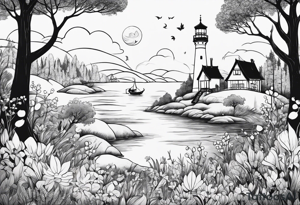 Moomin tattoo idea