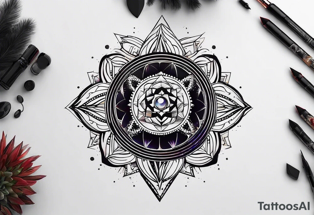 Supernova tattoo idea