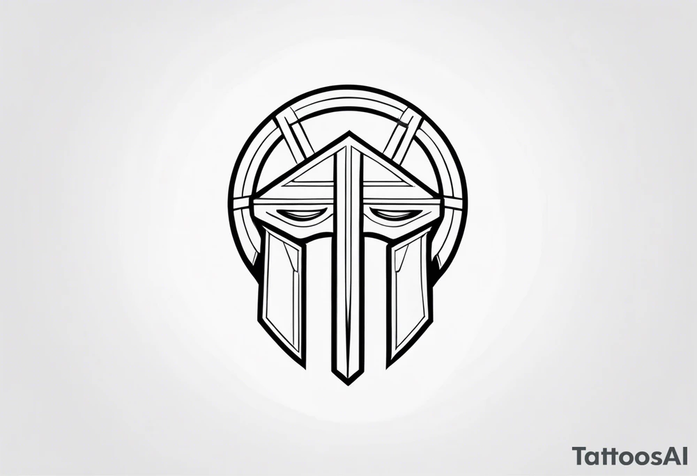 Ancient spartan symbol tattoo tattoo idea