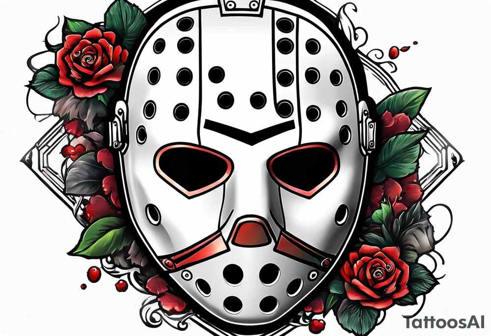 Friday the 13th Jason mask, Star Wars tattoo idea