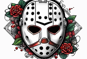 Friday the 13th Jason mask, Star Wars tattoo idea