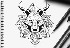 medievil animals tattoo idea