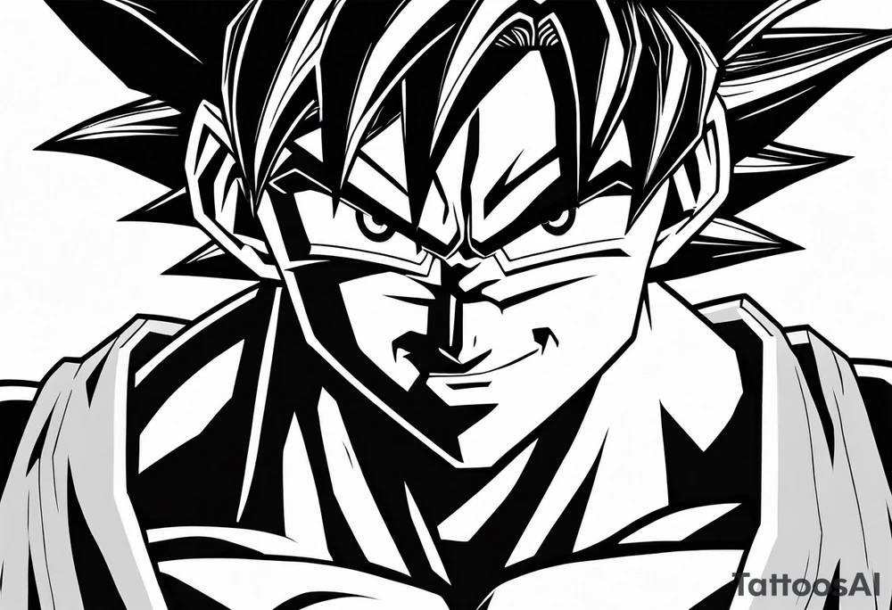 Son Goku tattoo idea