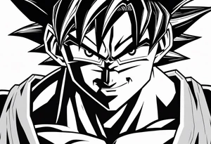 Son Goku tattoo idea