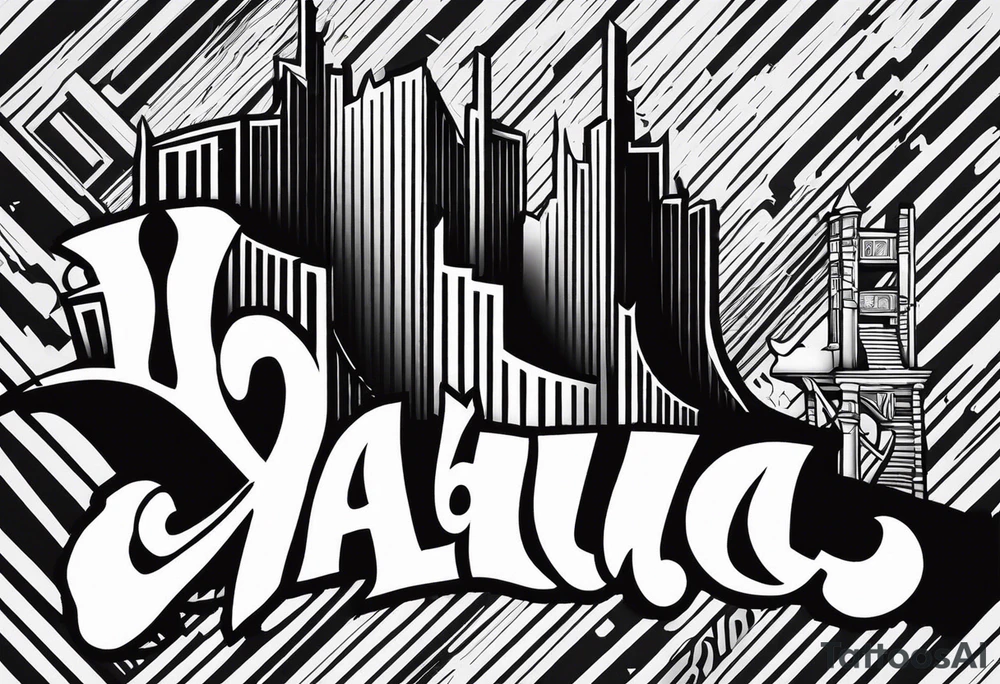 Valhalla stairs tattoo idea