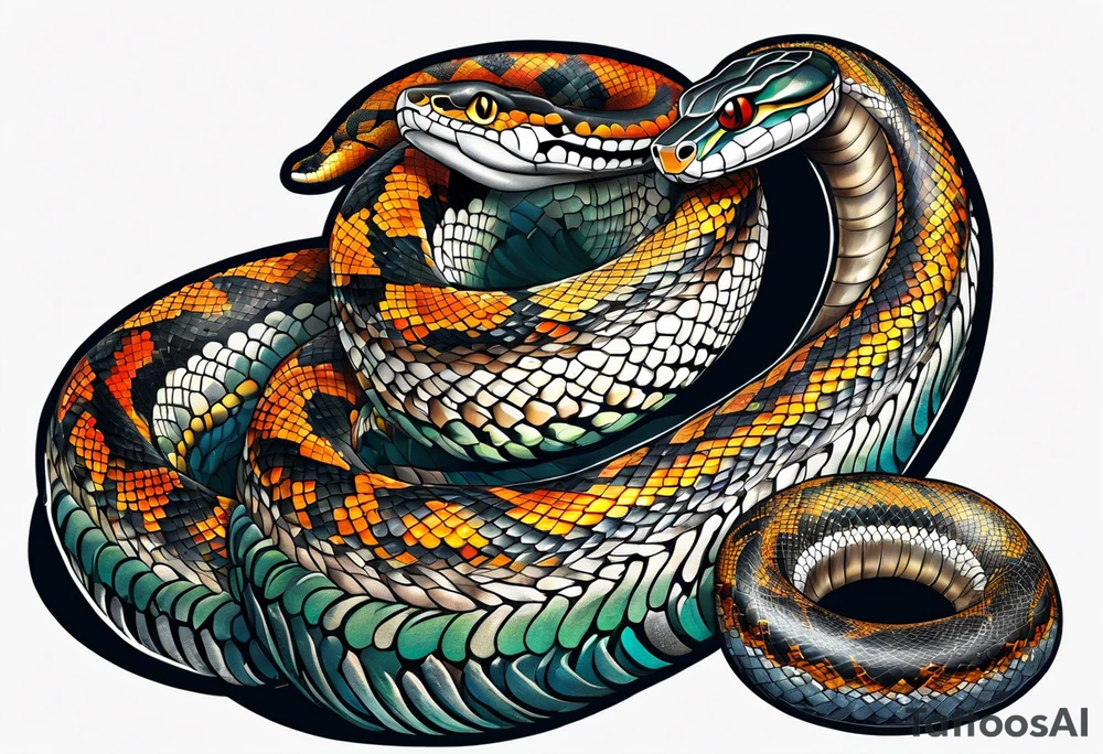 Snake tattoo idea