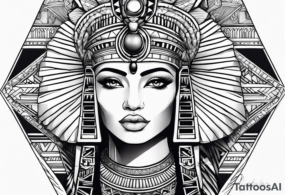 cleopatre tattoo idea