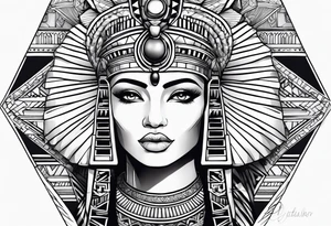 cleopatre tattoo idea