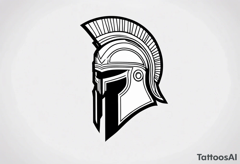Ancient spartan symbol tattoo tattoo idea