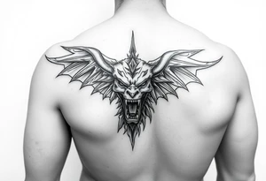 Black and white. Left arm tattoo which starts at the elbow and goes all the way up to the shoulder. The tattoo should exemplify power, strength and dominance.

LEFT ARM!!! tattoo idea