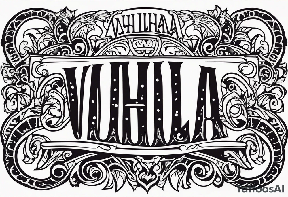 Valhalla tattoo idea