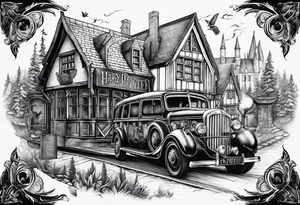 Harry Potter theme from the movie tattoo idea