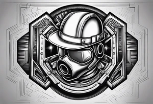 Blue collar, welding tattoo idea