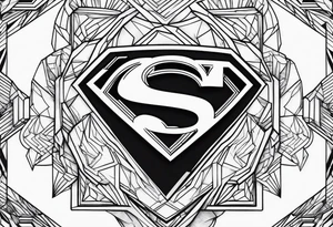 Superman flash tattoo idea