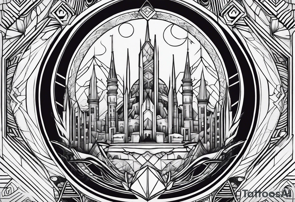 TOMORROWLAND tattoo idea
