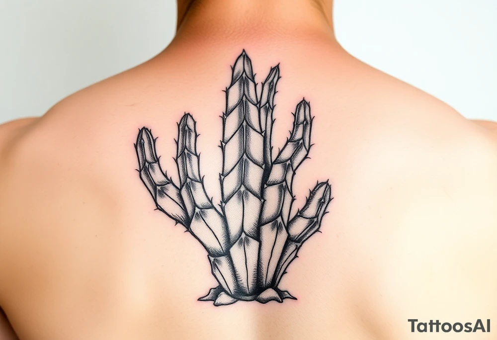 cactus tattoo idea