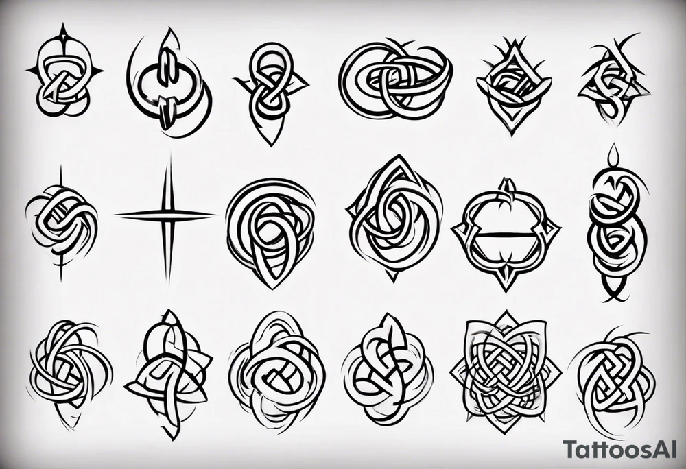 Prime knot 6,1 but very simple and clean tattoo idea