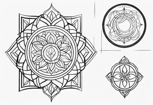15 steps tattoo idea